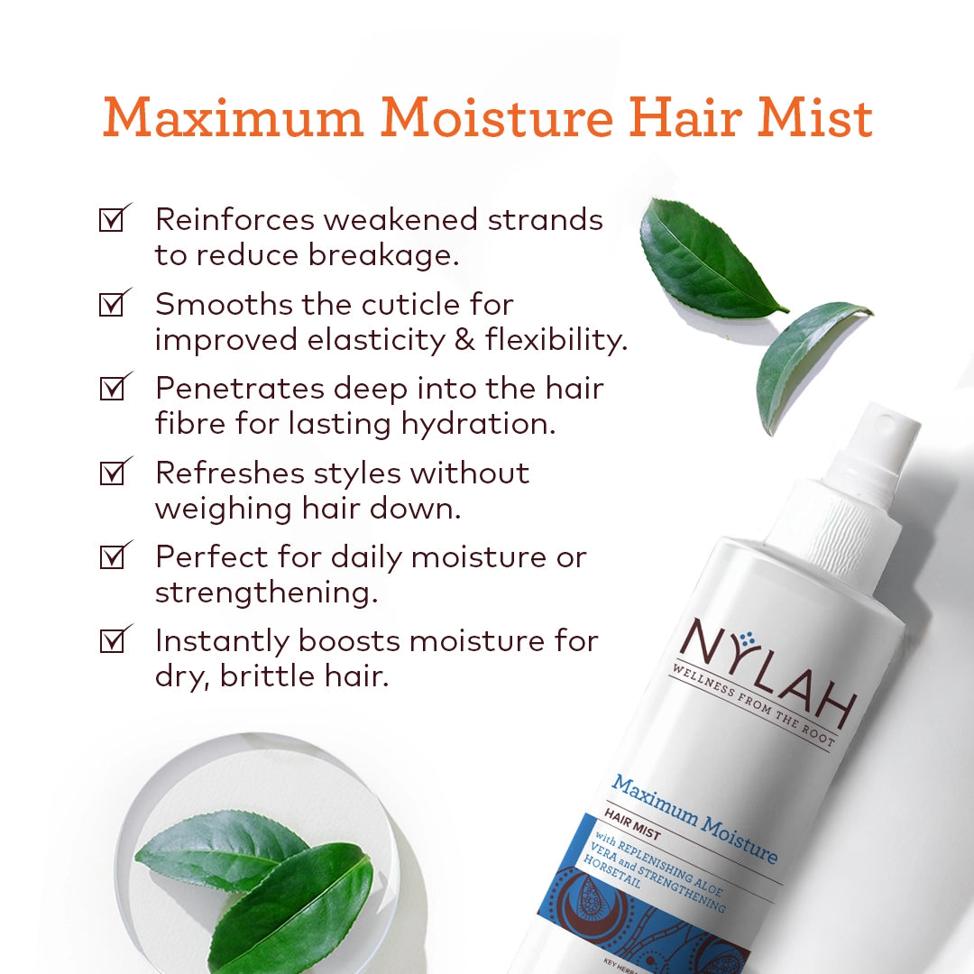 How to use Maximum Moisture Hair Mist
