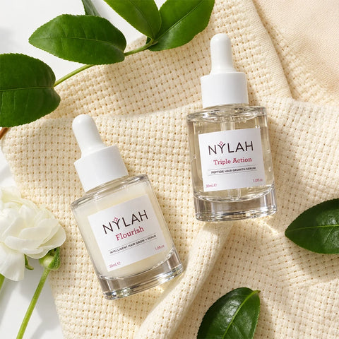What’s the Difference Between Triple Action and Flourish Hair Growth Serums?