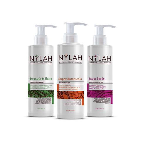 Shampoo, Conditioner & Hair Oil Bundle