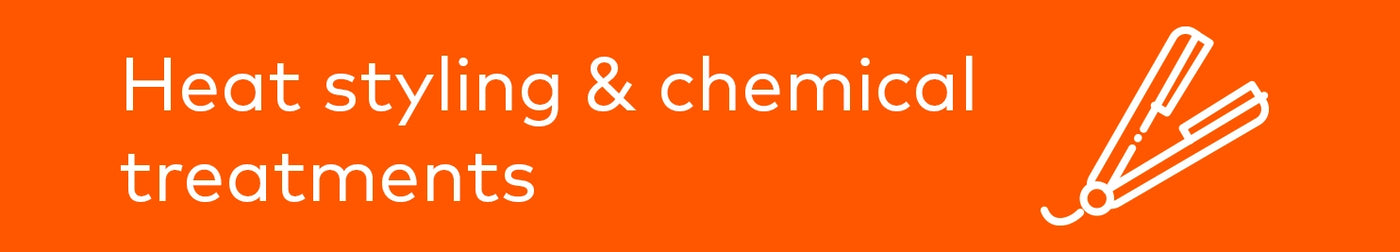 Heat styling and chemical treatments