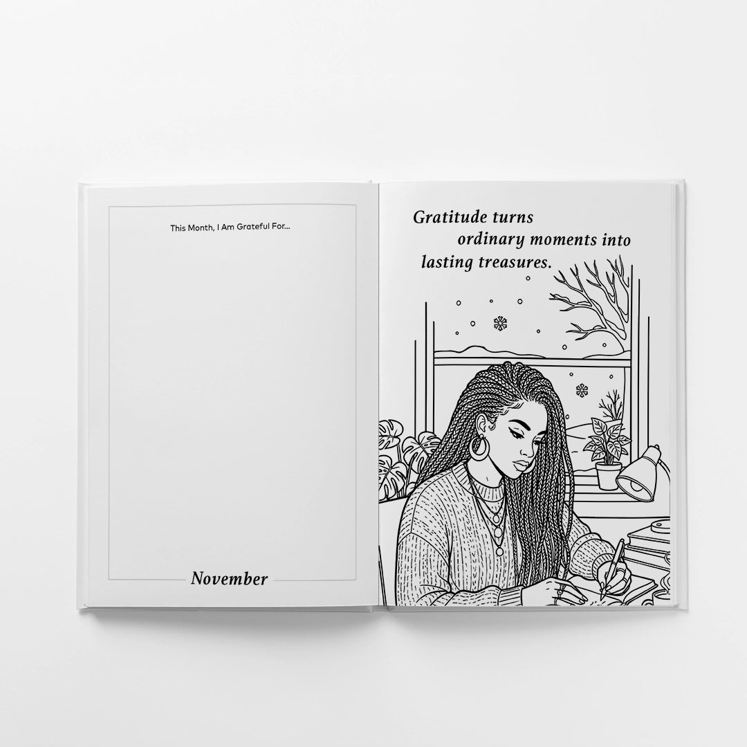 A Year Of You Colouring Book