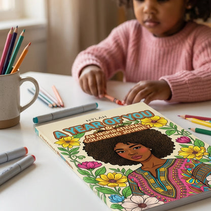 A Year Of You Colouring Book