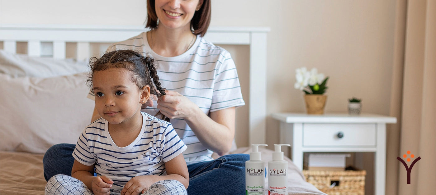 Child hair growth and hair care