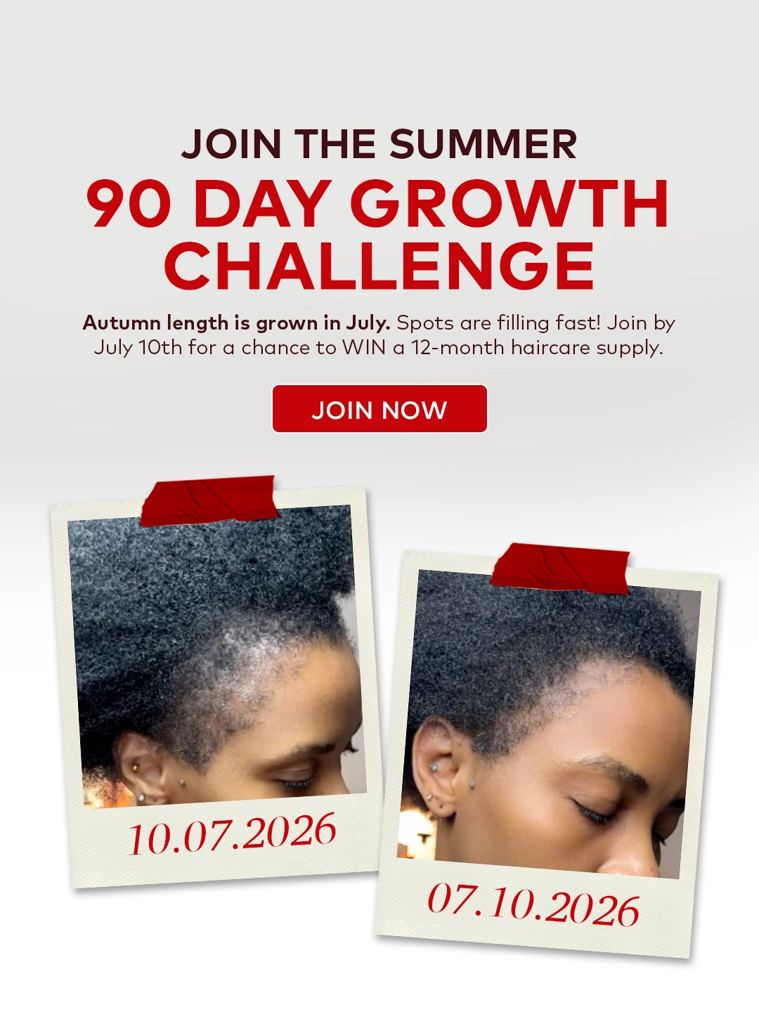 Join the summer 90 Day Growth CHallenge