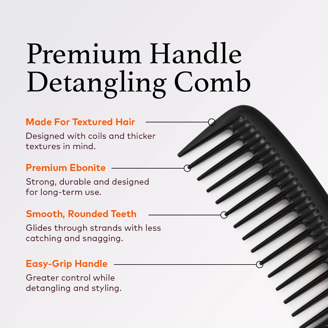 Premium Handle Detangling Comb