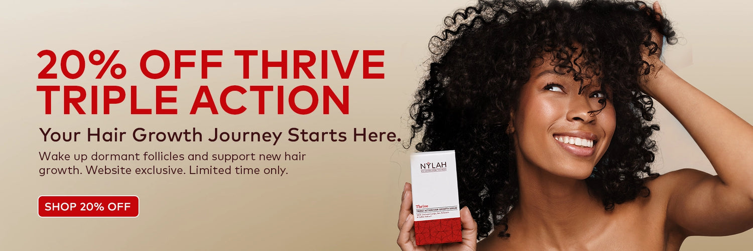 Thrive Hair Growth Serum to growth fuller thicker hair