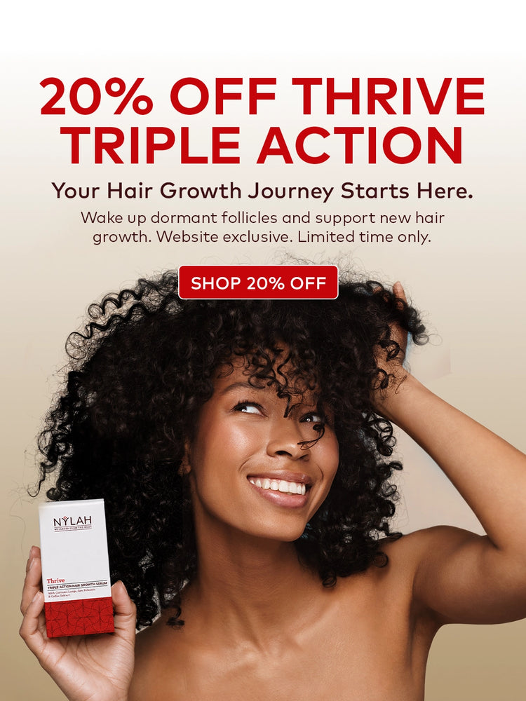 Thrive Hair Growth Serum to growth fuller thicker hair