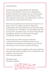 An intro from Kameese Davis from black women struggling with hair loss
