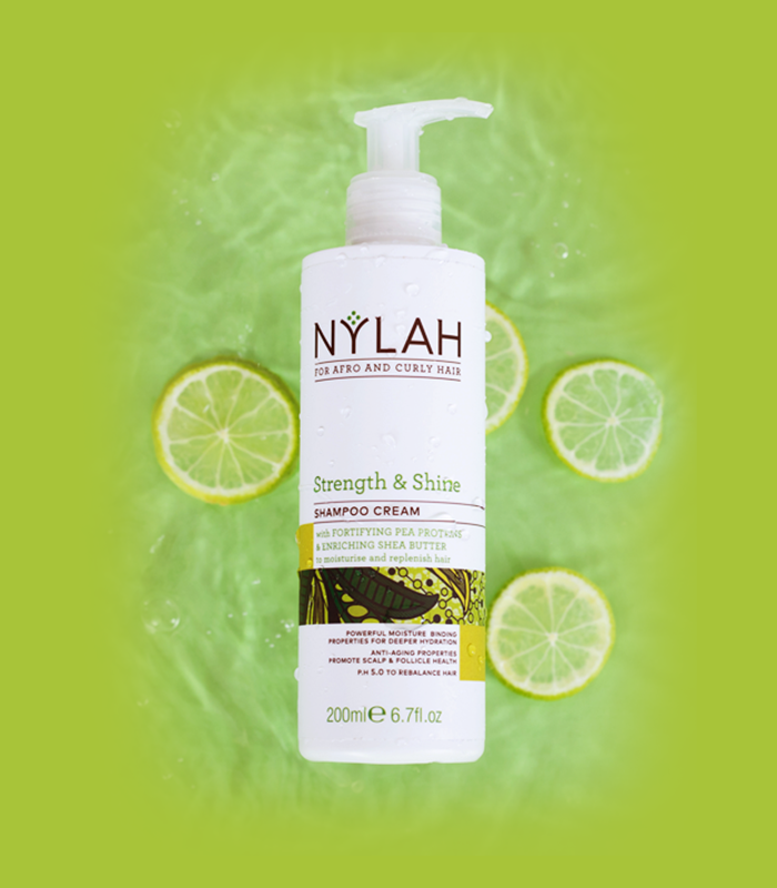 Nylahs Naturals Strength and Shine Afro Shampoo