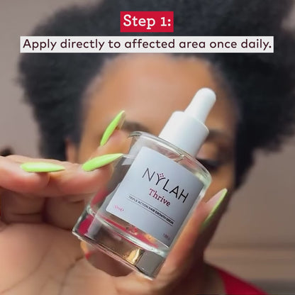 How to use Thrive Triple Action Hair Growth Serum